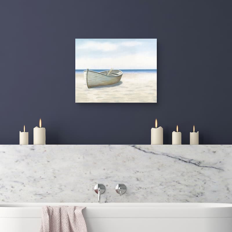 Beach Days I by James Wiens Canvas Art Print