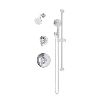 Symmons 599515TRM Birch Shower Only Trim Package with 1.5 GPM Single