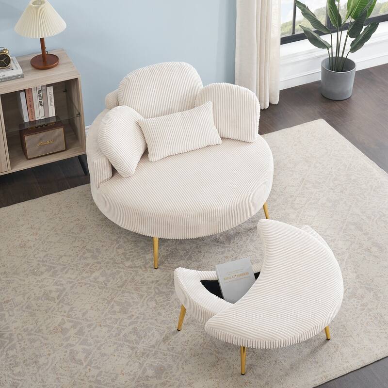 Small Sofa with Small end Table, Suitable for Lunch Break Casual Afternoon Tea Time Seat, Suitable for Small Apartment, Bedroom