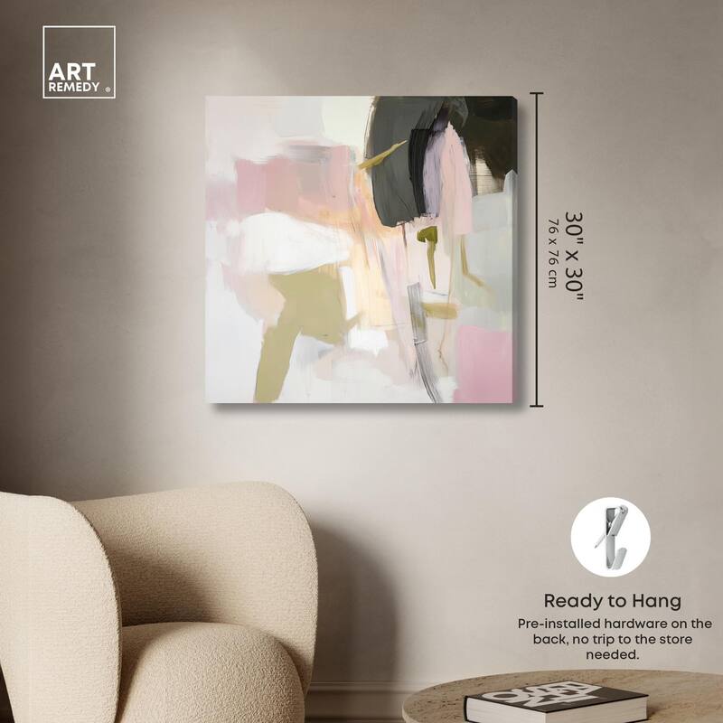 Dynamic Color IV Canvas by Art Remedy, Gallery Wrapped