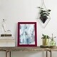 preview thumbnail 121 of 138, Dusky Gale II -Framed Print w/glass-Cherry Red