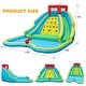 preview thumbnail 4 of 10, Costway Bountech Inflatable Mighty Water Slide Park Bouncy Splash Pool