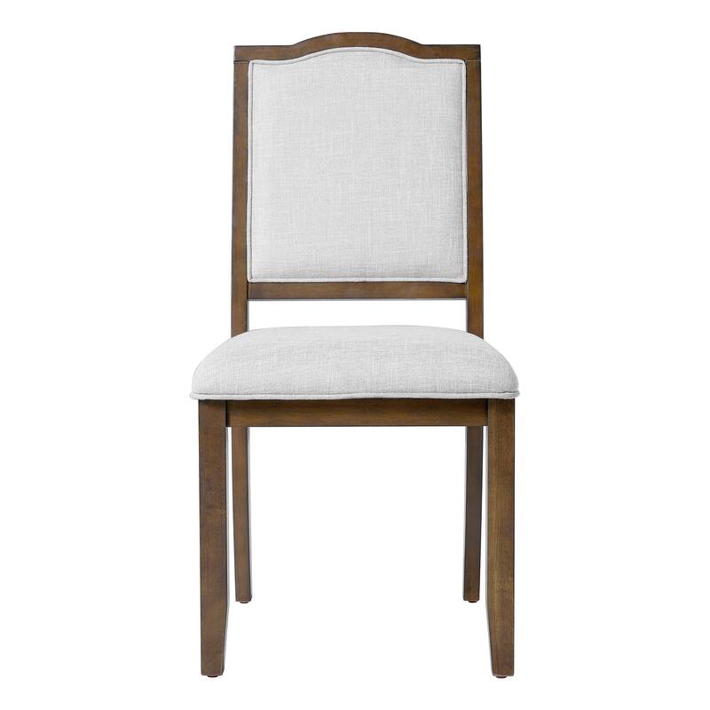 Farmhouse Dining Chairs Set of 4, Upholstered Dining Chairs with High Back, Modern Seating for Kitchen, Bedroom & Living Room