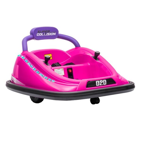 slide 2 of 20, 12V Toddler Bumper Car with Remote Control