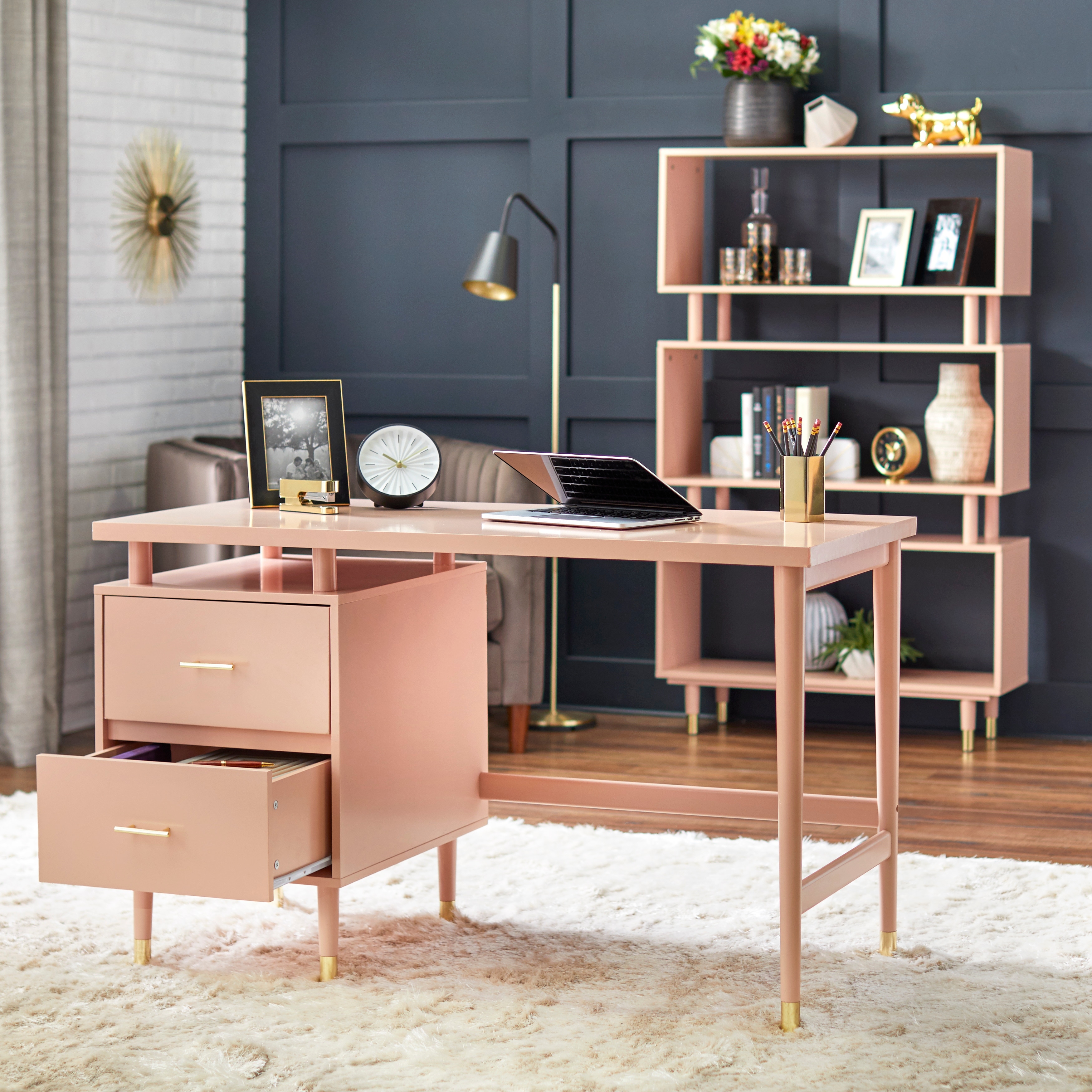 Overstock shop pink desk