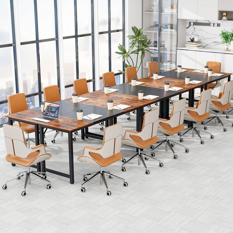 Costway Set of 6 63" Large Computer Desk Writing Workstation - See Details