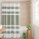 preview thumbnail 99 of 130, Madison Park Spa Waffle Shower Curtain with 3M Treatment 108x72" - Sage Green