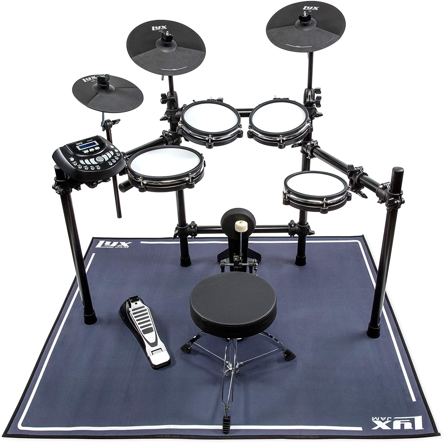 https://ak1.ostkcdn.com/images/products/is/images/direct/4a355050d3e1bffde989cb0bbd4f6fc39a3d683a/LyxJam-Drum-Rug-Mat-with-Fabric-Non-Slip-Bottom.jpg