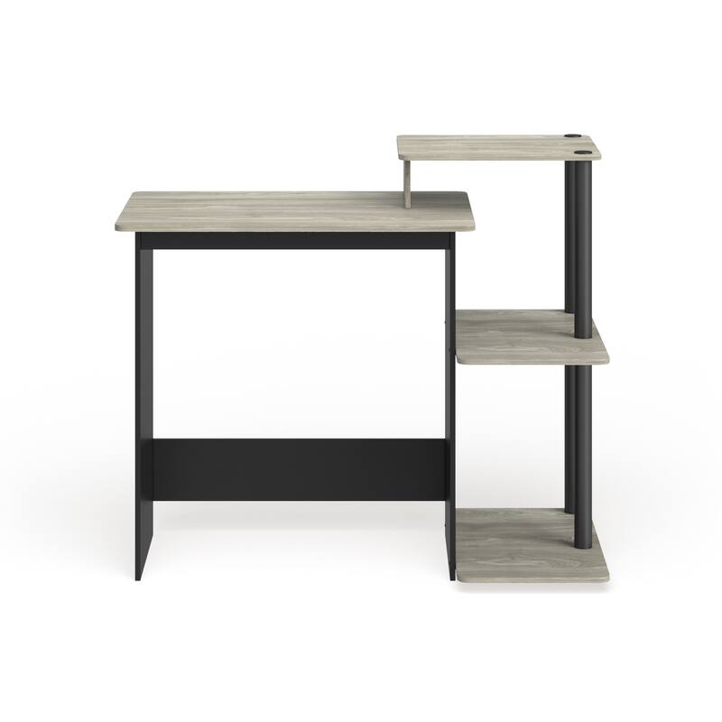Porch & Den Baruch Efficient 3-shelf Home Laptop Computer Desk