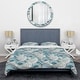preview thumbnail 3 of 5, Designart 'Great Wave inspiration' Coastal Pattern Bedding Set - Duvet Cover & Shams