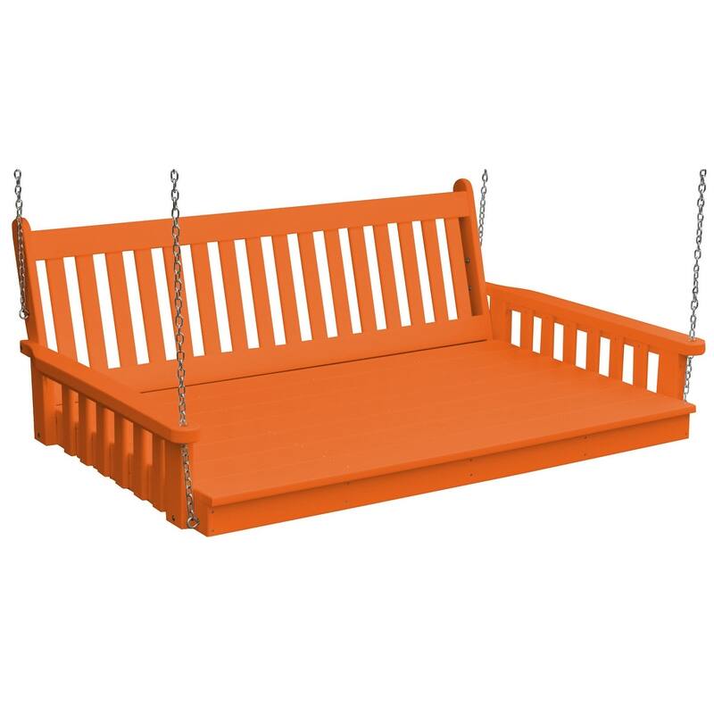 Poly 75" Traditional English Swing Bed