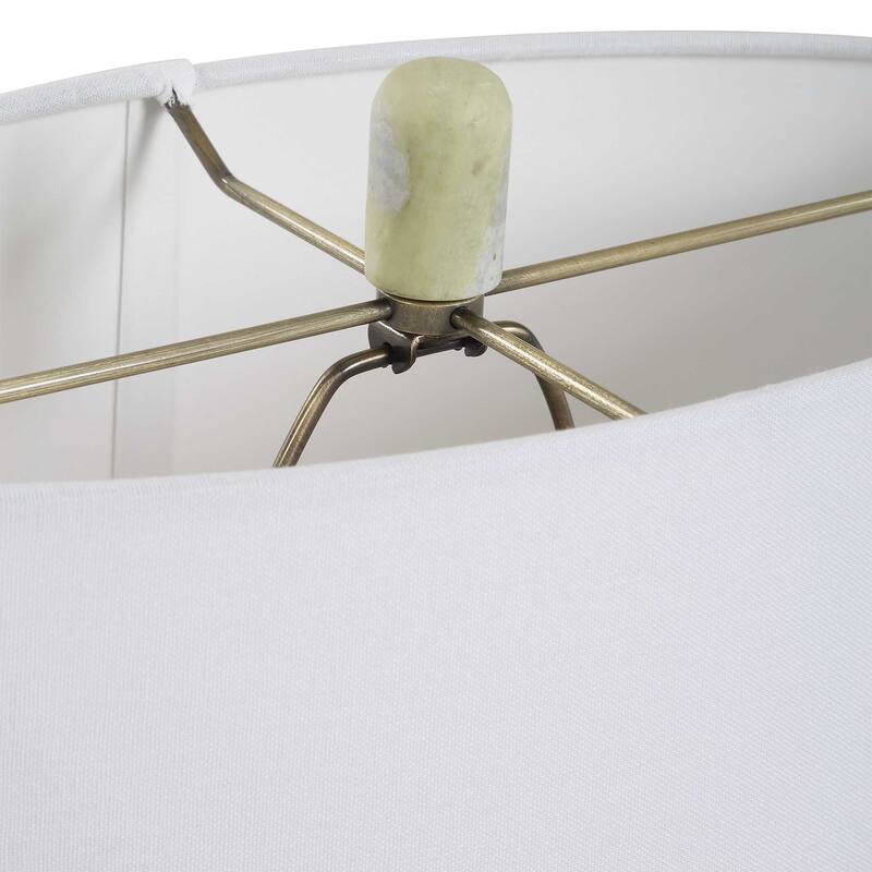 Uttermost Moorea Green Marble Table Lamp - N/A