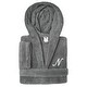preview thumbnail 5 of 52, Sweet Kids 100% Polyester SUPER PLUSH Double Brushed Hooded Bathrobe with White Script Monogram N - Large
