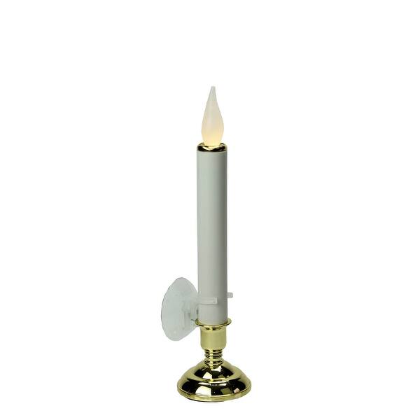 Shop Black Friday Deals On 9 75 Warm White Battery Operated Led Christmas Window Candle Lamp Overstock 16561269
