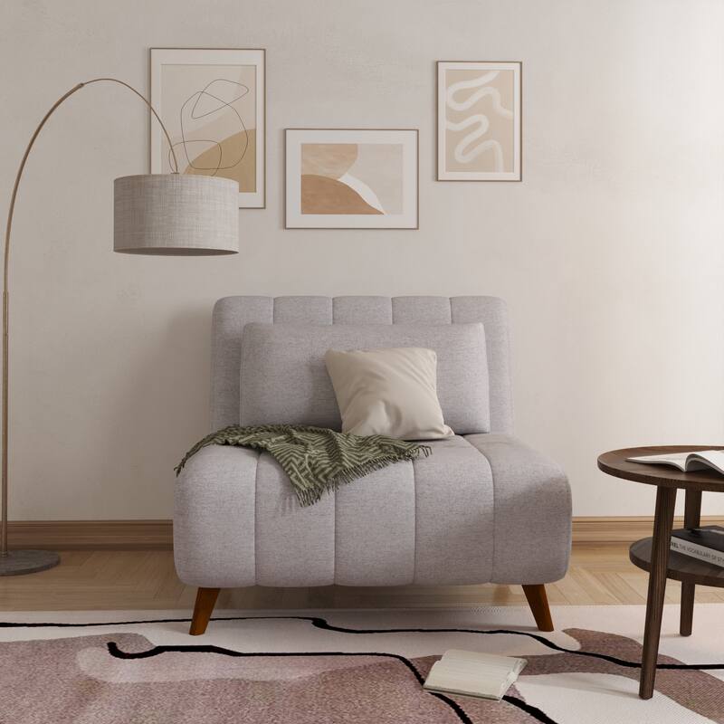 Artdeco Home - Carson Carrington Taghusa Convertible Chair - MOON LIGHT