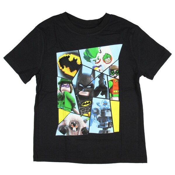Shop Lego Batman Movie Boy S Character Panel T Shirt Joker Riddler