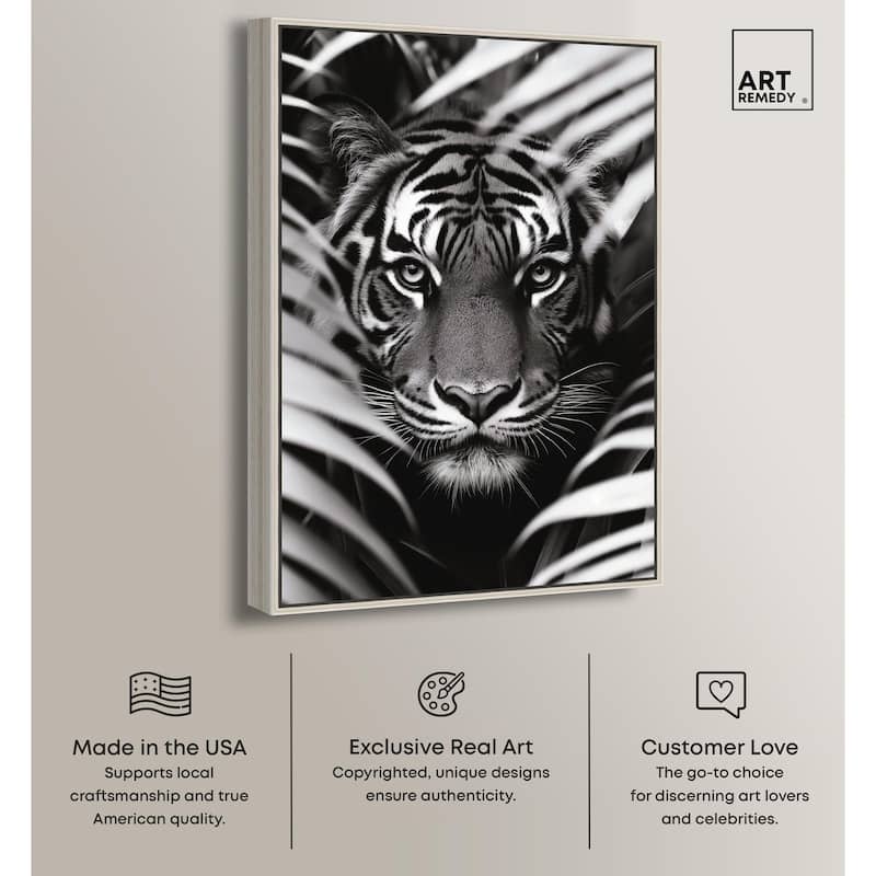 Hunter's Eyes Canvas by Art Remedy