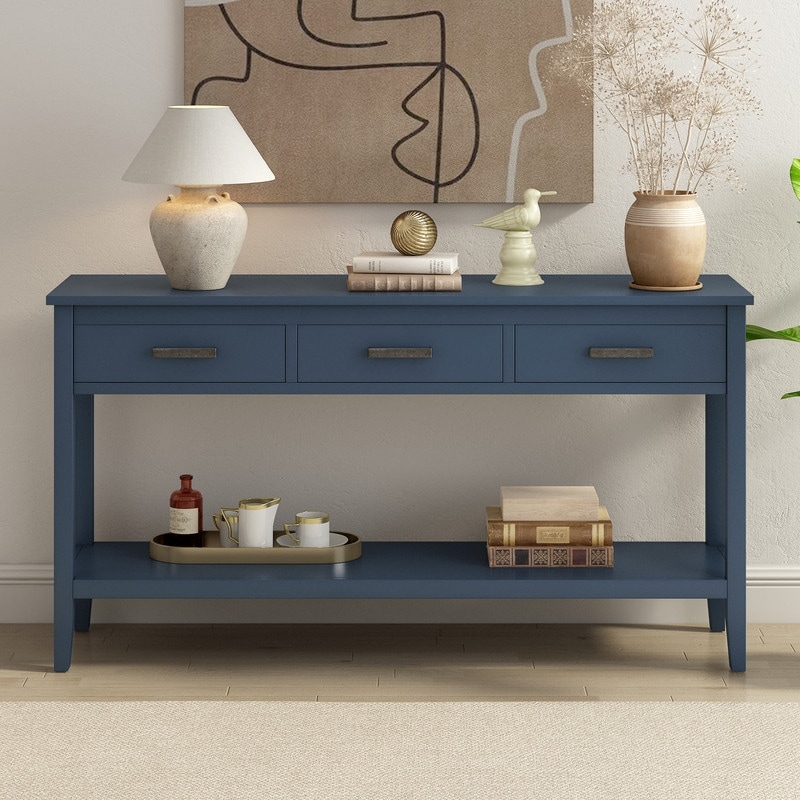 Front hall table shop with storage