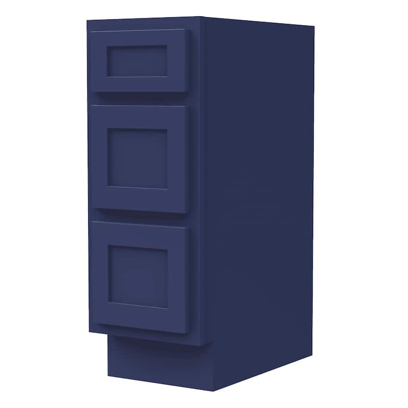 Vanity Art 12 Inch Bathroom Vanity Base Cabinet Solid Wood Small Bathroom Storage Floor Cabinet