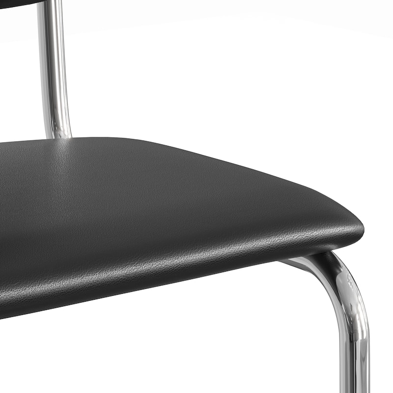 Hayward Vegan Leather Side Chair Vegan Leather (Set Of 2)