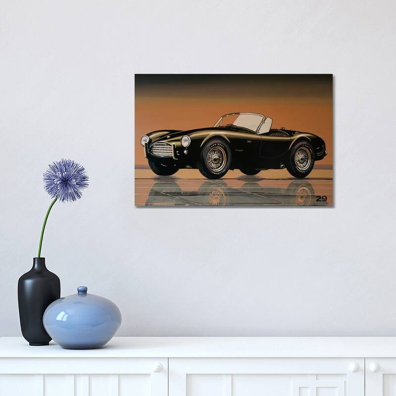 iCanvas "Shelby Cobra 1962" by Paul Meijering Canvas Print - 12x18x1.5