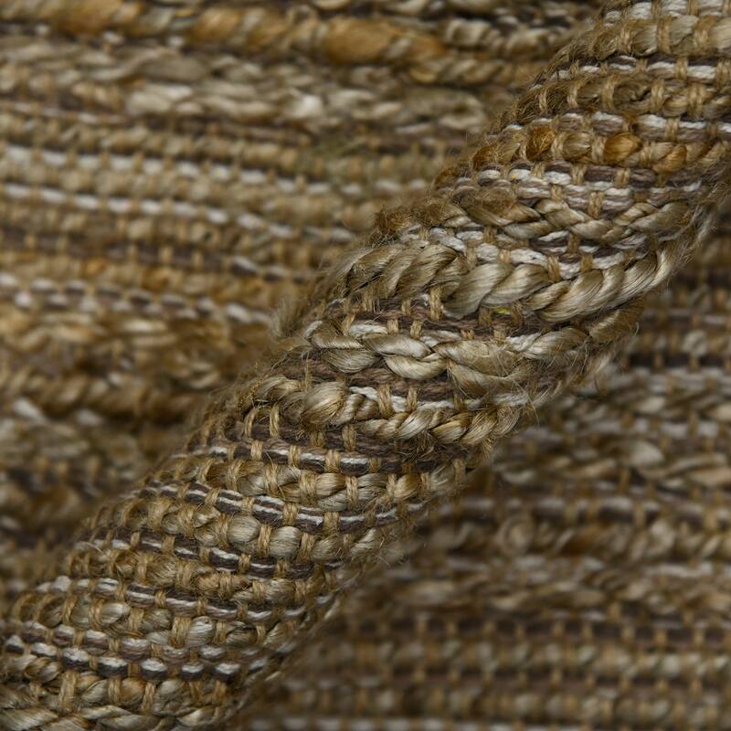 Saratoga All-natural Jute/Cotton Flatweave Area Rug