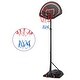 preview thumbnail 10 of 9, Costway 5.6-7.5FT Height Adjustable Basketball Hoop System Stand - See Details