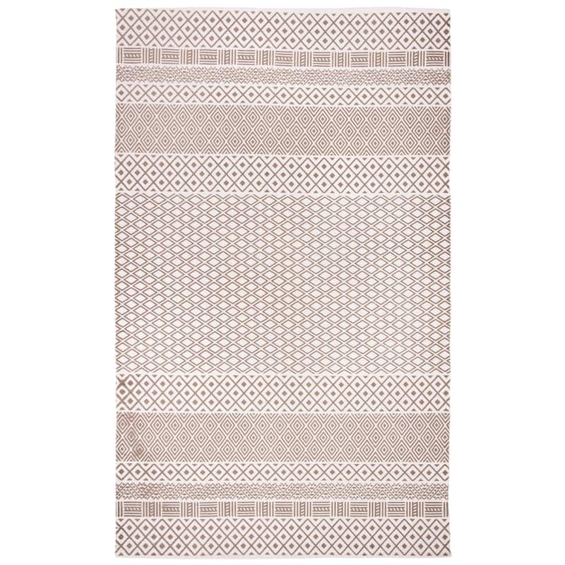 SAFAVIEH Handmade Cedar Brook Mykola Modern Cotton Rug
