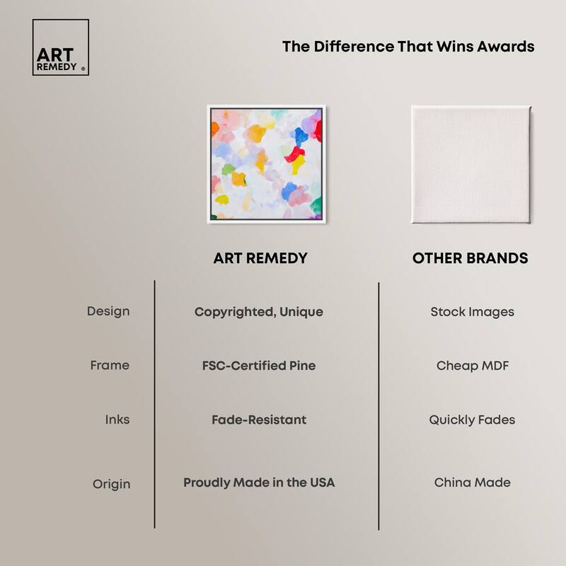Colorfield Patches I Canvas by Art Remedy