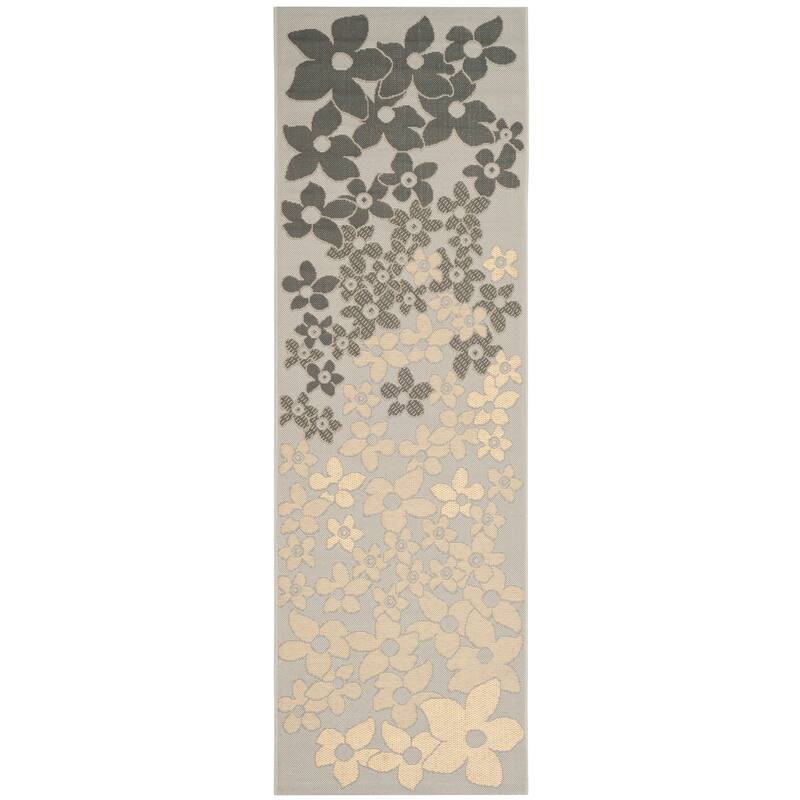 Martha Stewart by SAFAVIEH Field Flowers Indoor/ Outdoor Waterproof Rug