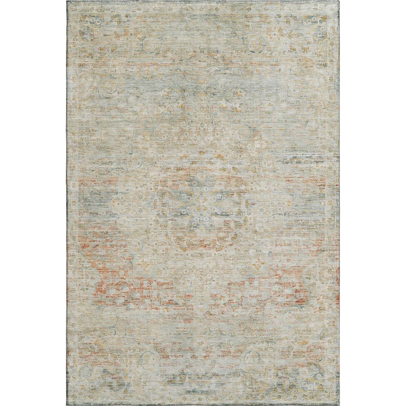 Premium Washable Super Soft Vintage Traditional Mayfield Rug