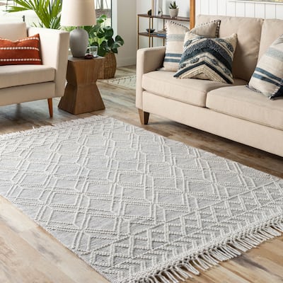 Livabliss Bohemian & Eclectic Hemingway Diamond Area Rug