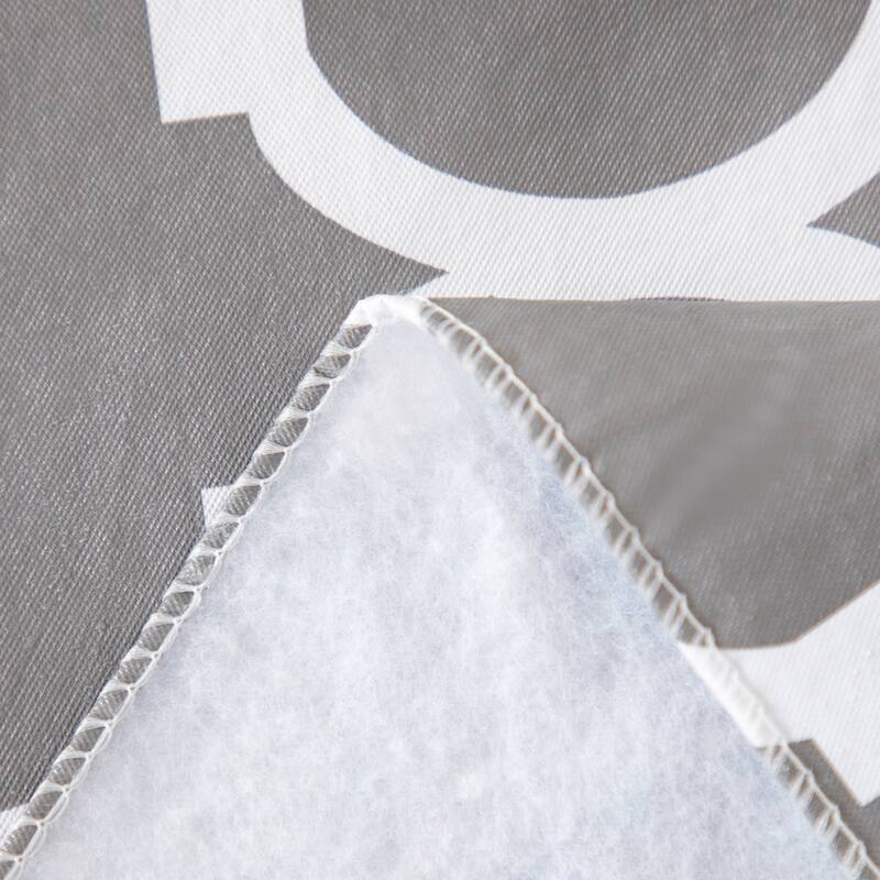 Ray Star Retro Gray tablecloth Great Flannel Super Excellent Style - 60"x84"