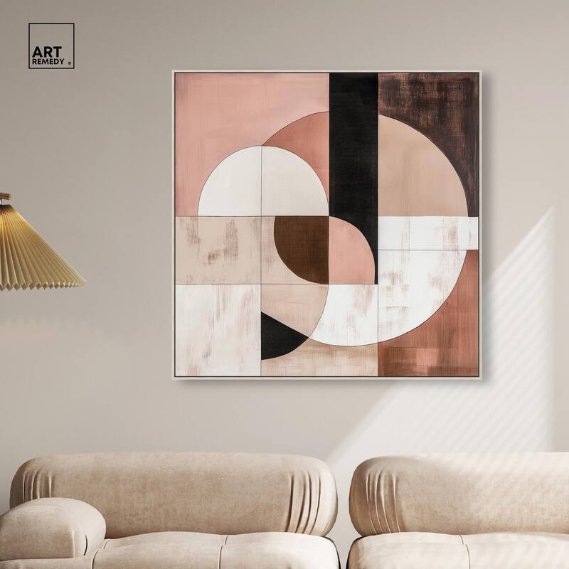 Modern Shapes I Canvas by Art Remedy