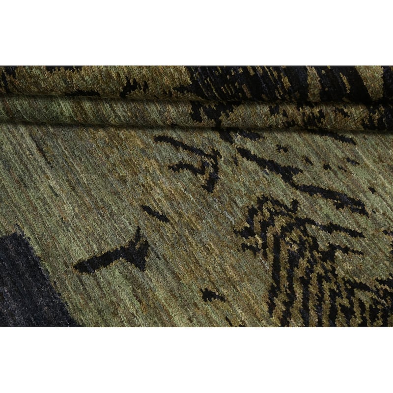 Abstract Design Gabbeh Persian Wool Area Rug Handmade Bedroom Carpet - 5'6" x 8'0"