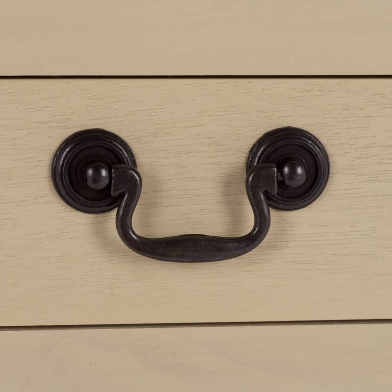 SAFAVIEH Ivie 3-Drawer Console Table - 23.5" W x 13" L x 29.5" H - 23.5" W x 13" L x 29.5" H - 24"W x 13"D x 30"H