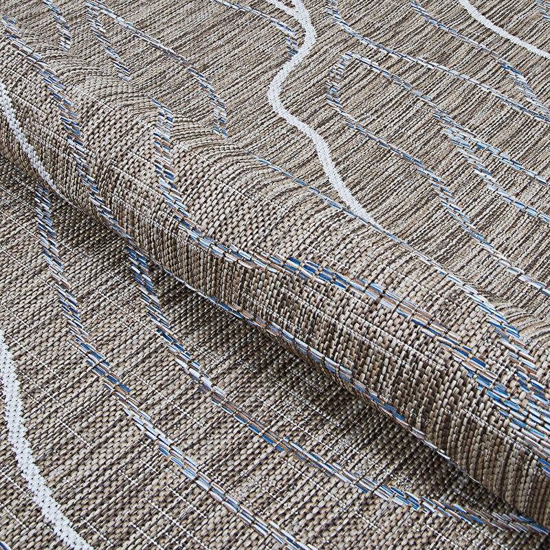 Grace Ruffle Taupe Indoor/ Outdoor Area Rug