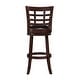 preview thumbnail 44 of 46, Verona Swivel 29-inch High Back Barstool by iNSPIRE Q Classic