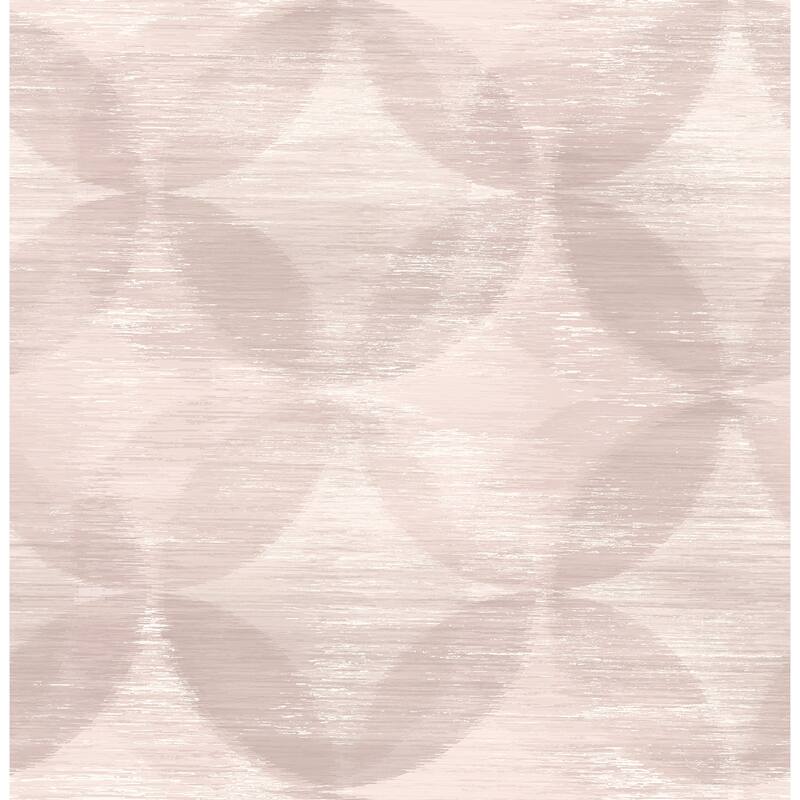 A-Street Prints Alchemy Blush Geometric Wallpaper