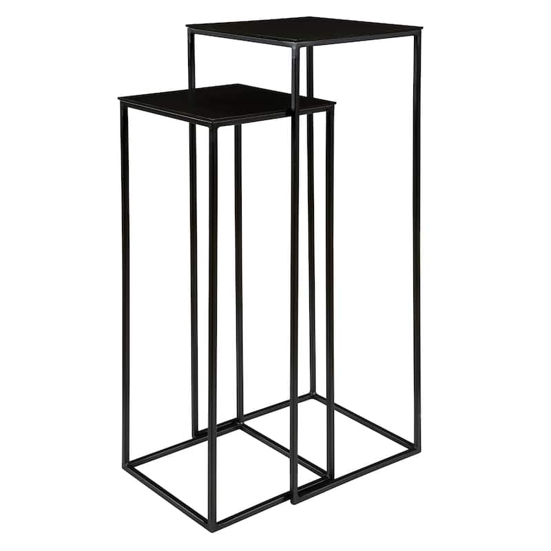 Uttermost Coreene Nesting Pedestal Tables (Set of 2)