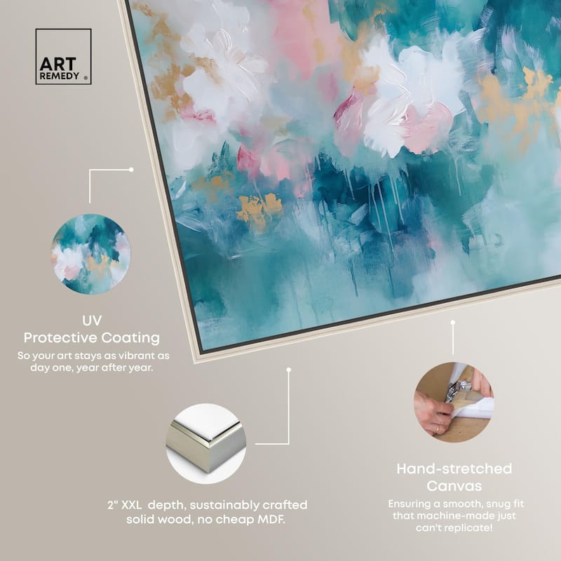 Emerald Sky Canvas by Art Remedy