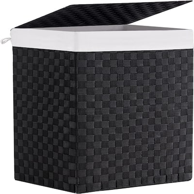 Laundry Hamper Basket with Lid - 18.11"L x 12.99"W x 23.62"H