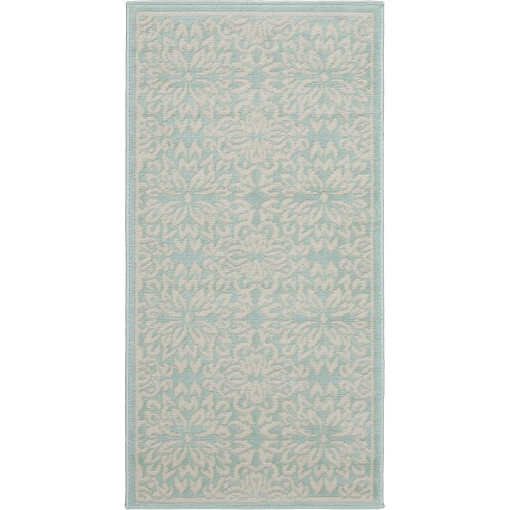 Nourison Jubilant Floral Medallion Area Rug