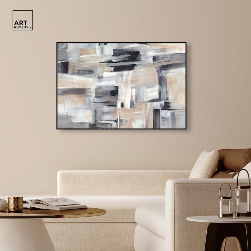 Neutral Nirvana Canvas by Art Remedy
