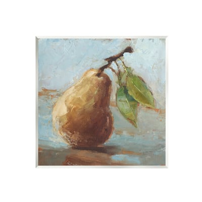 Stupell Industries Pear Fruit Kitchen Painting Wall Plaque Art by Ethan Harper