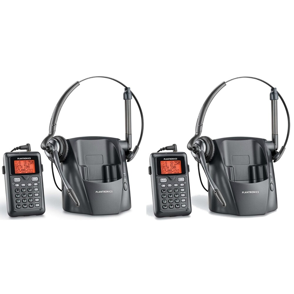 plantronics ct14 cordless headset phone