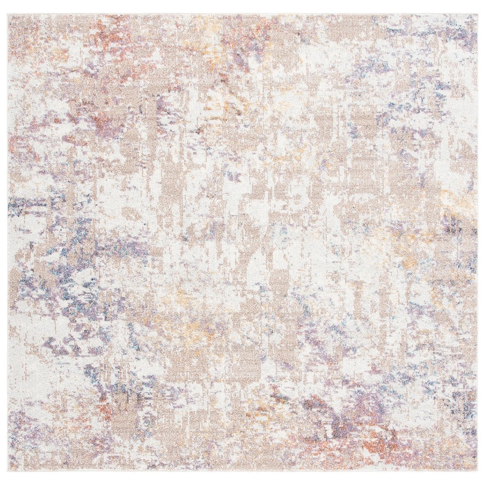 SAFAVIEH Crystal Odina Modern Abstract Distressed Rug