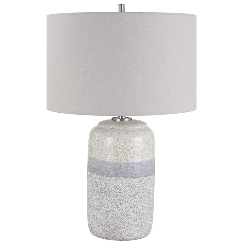Uttermost Pinpoint Specked Table Lamp - 25"H,   Shade 10"H x 16"Dia.