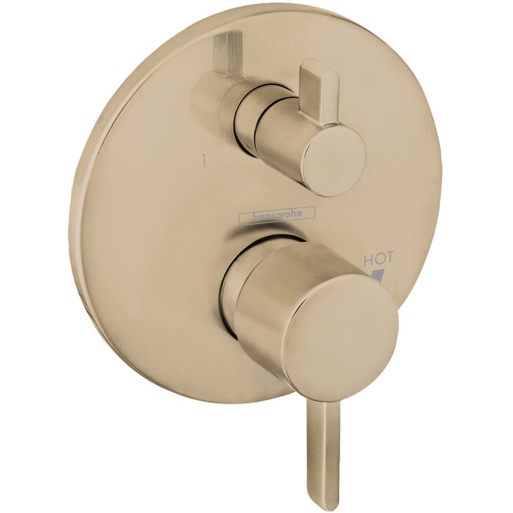 Hansgrohe S Pressure Balanced Valve Trim with Integrated 2 Outlet