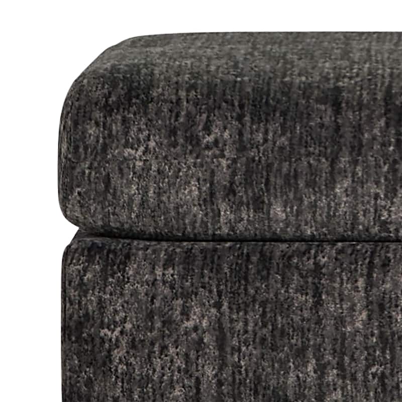 Roundhill Furniture Nason Living Room Ottoman, Parchment